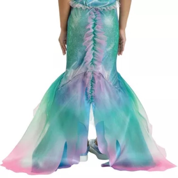 New! Kids' Ariel Costume - The Little Mermaid Movie 2023 Child Medium 8-10 - Picture 4 of 6